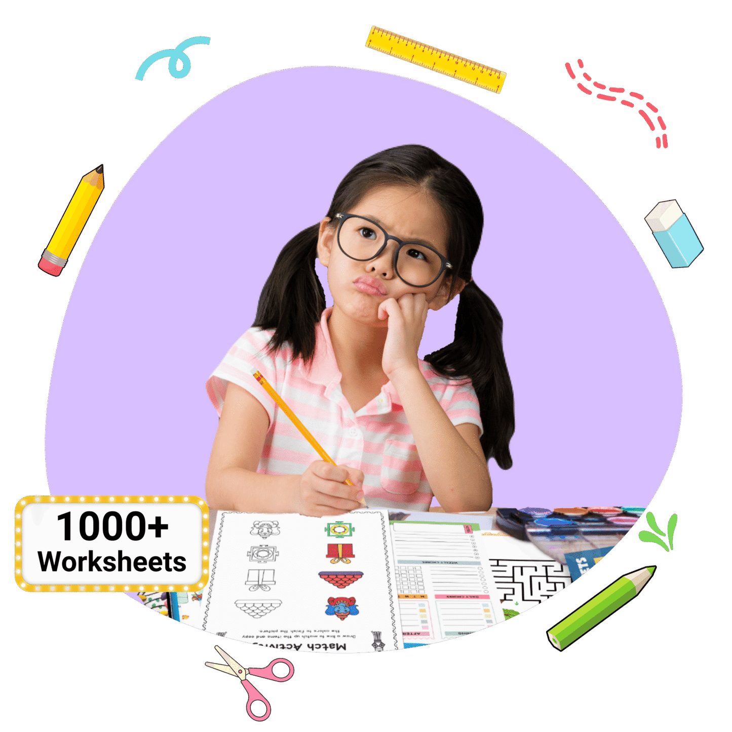 Kids' Learning & Fun Worksheets